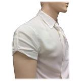 Nicolao Atelier - Men's Shirt with Asymmetrical Cut - Shirt - Made in Italy - Luxury Exclusive Collection