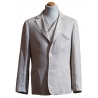 Nicolao Atelier - Giacca Anni ’30 - Lino Ecru Uomo - Giacca - Made in Italy - Luxury Exclusive Collection