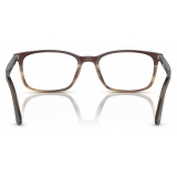 Persol - PO3189V - Marrone Striato Grigio Beige - Occhiali da Vista - Persol Eyewear