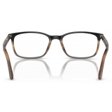 Persol - PO3189V - Marrone Striato Grigio Nero - Occhiali da Vista - Persol Eyewear