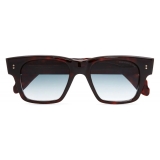 Cutler & Gross - 9690 Square Sunglasses - Dark Turtle - Luxury - Cutler & Gross Eyewear