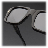 Cutler & Gross - 9495 Rectangle Sunglasses - Black - Luxury - Cutler & Gross Eyewear