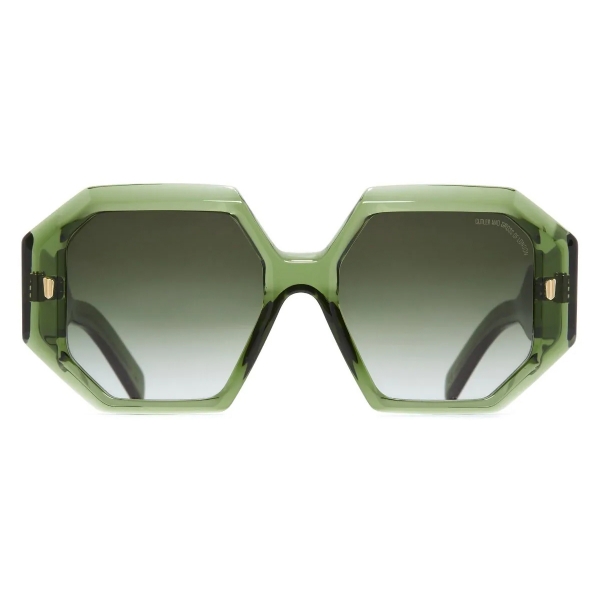 Cutler & Gross - 9324 Square Sunglasses - Joshua Green - Luxury - Cutler & Gross Eyewear