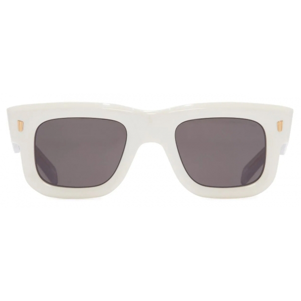 Cutler & Gross - 1402 Square Sunglasses - White Ivory - Luxury - Cutler & Gross Eyewear