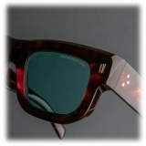 Cutler & Gross - 1402 Square Sunglasses - Dark Turtle - Luxury - Cutler & Gross Eyewear