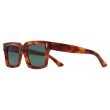 Cutler & Gross - 1386 Square Sunglasses - Honey Havana - Luxury - Cutler & Gross Eyewear