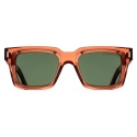Cutler & Gross - 1386 Square Sunglasses - Watermelon Crystal - Luxury - Cutler & Gross Eyewear