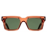 Cutler & Gross - 1386 Square Sunglasses - Watermelon Crystal - Luxury - Cutler & Gross Eyewear