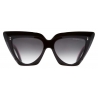 Cutler & Gross - 1407 Cat Eye Sunglasses - Nero su Rosa - Luxury - Cutler & Gross Eyewear