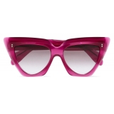 Cutler & Gross - 1407 Cat Eye Sunglasses - Fuchsia - Luxury - Cutler & Gross Eyewear