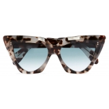 Cutler & Gross - 1407 Cat Eye Sunglasses - Jet Engine Grey - Luxury - Cutler & Gross Eyewear