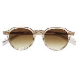 Cutler & Gross - GR06 Round Sunglasses - Sand Crystal - Luxury - Cutler & Gross Eyewear