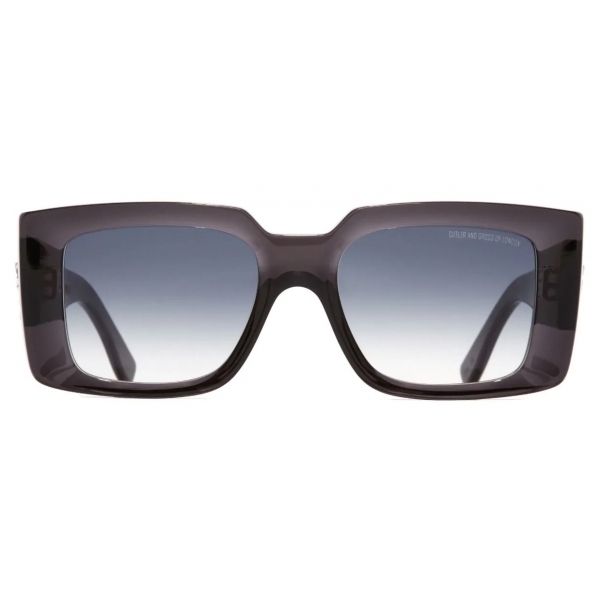 Cutler & Gross - The Great Frog Mini Reaper Square Sunglasses - Dark Grey - Luxury - Cutler & Gross Eyewear