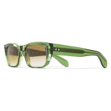 Cutler & Gross - The Great Frog Dagger Square Sunglasses - Leaf Green - Luxury - Cutler & Gross Eyewear