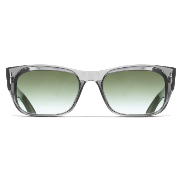 Cutler & Gross - The Great Frog Dagger Square Sunglasses - Pewter Grey - Luxury - Cutler & Gross Eyewear