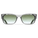 Cutler & Gross - The Great Frog Dagger Square Sunglasses - Pewter Grey - Luxury - Cutler & Gross Eyewear