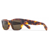 Cutler & Gross - The Great Frog Dagger Square Sunglasses - Tiger Eye Havana - Luxury - Cutler & Gross Eyewear