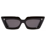 Cutler & Gross - 1408 Cat Eye Sunglasses - Nero su Rosa - Luxury - Cutler & Gross Eyewear