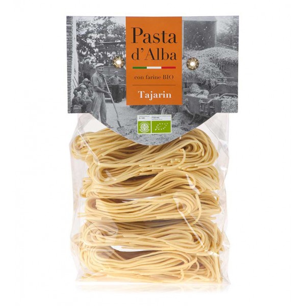 Pasta d'Alba - Organic Tajarin with Egg - Artisan Line - Artisan Organic Italian Pasta