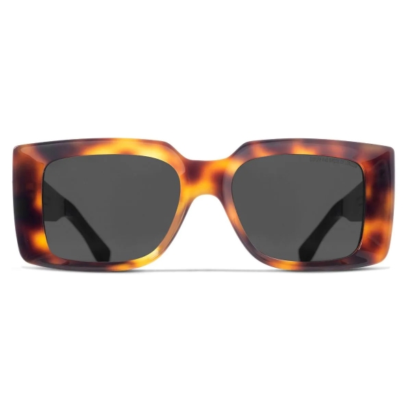 Cutler & Gross - The Great Frog Reaper Square Sunglasses - Tiger Eye Havana - Luxury - Cutler & Gross Eyewear