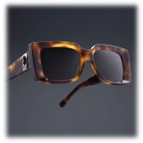 Cutler & Gross - The Great Frog Reaper Square Sunglasses - Tiger Eye Havana - Luxury - Cutler & Gross Eyewear