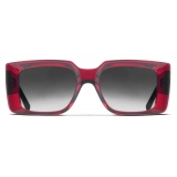 Cutler & Gross - The Great Frog Reaper Square Sunglasses - Bordeaux - Luxury - Cutler & Gross Eyewear