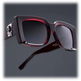 Cutler & Gross - The Great Frog Reaper Square Sunglasses - Bordeaux - Luxury - Cutler & Gross Eyewear