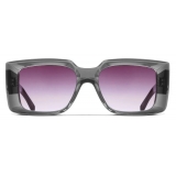 Cutler & Gross - The Great Frog Reaper Square Sunglasses - Dark Grey - Luxury - Cutler & Gross Eyewear