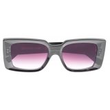 Cutler & Gross - The Great Frog Reaper Square Sunglasses - Dark Grey - Luxury - Cutler & Gross Eyewear