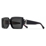Cutler & Gross - The Great Frog Reaper Square Sunglasses - Black - Luxury - Cutler & Gross Eyewear