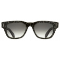 Cutler & Gross - The Great Frog Crossbones Square Sunglasses - Leopard on Black - Luxury - Cutler & Gross Eyewear