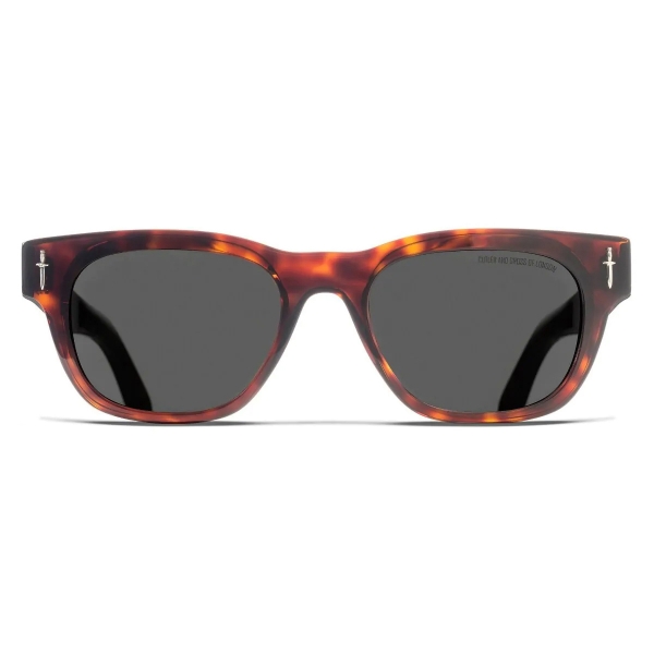 Cutler & Gross - The Great Frog Crossbones Square Sunglasses - Tiger Eye Havana - Luxury - Cutler & Gross Eyewear