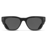 Cutler & Gross - The Great Frog Crossbones Square Sunglasses - Black - Luxury - Cutler & Gross Eyewear