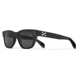 Cutler & Gross - The Great Frog Crossbones Square Sunglasses - Black - Luxury - Cutler & Gross Eyewear