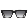 Cutler & Gross - 1403 Square Sunglasses - Black Matt on Shiny Yellow - Luxury - Cutler & Gross Eyewear