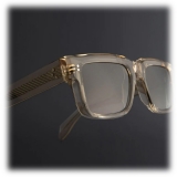 Cutler & Gross - 1403 Square Sunglasses - Sand Crystal - Luxury - Cutler & Gross Eyewear