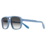 Cutler & Gross - 1394 Aviator Sunglasses - Solid Light Blue - Luxury - Cutler & Gross Eyewear