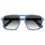 Cutler & Gross - 1394 Aviator Sunglasses - Solid Light Blue - Luxury - Cutler & Gross Eyewear