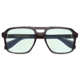 Cutler & Gross - 1394 Aviator Sunglasses - Dark Grey - Luxury - Cutler & Gross Eyewear