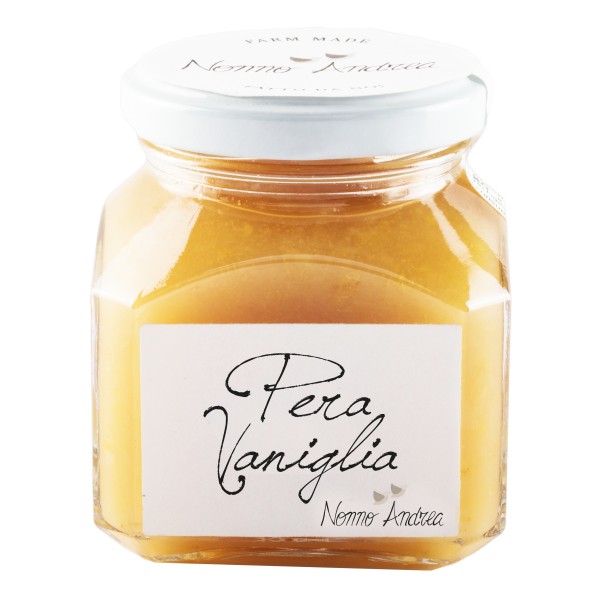 Nonno Andrea - Sweet Compote with Pear and Vanilla - Sweet Compotes Organic
