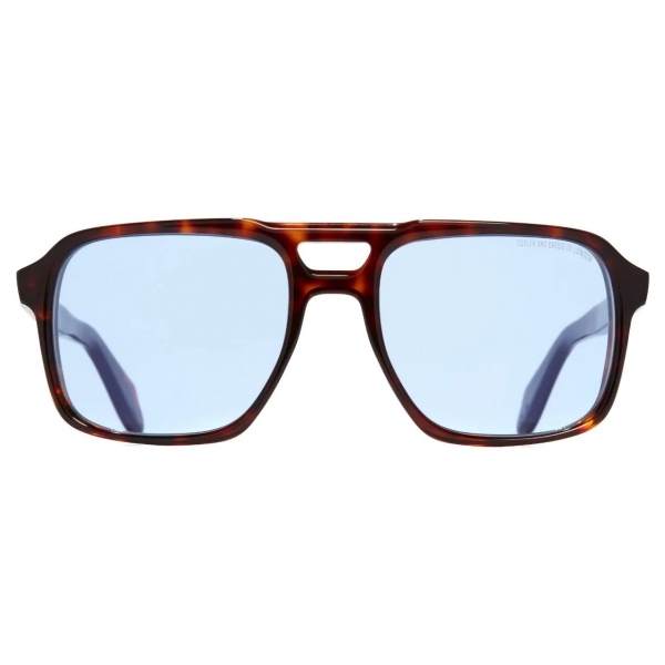 Cutler & Gross - 1394 Aviator Sunglasses - Dark Turtle - Luxury - Cutler & Gross Eyewear