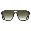 Cutler & Gross - 1394 Aviator Sunglasses - Olive - Luxury - Cutler & Gross Eyewear