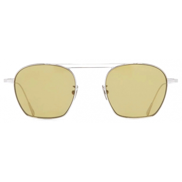 Cutler & Gross - 0004 Aviator Sunglasses - Rhodium - Luxury - Cutler & Gross Eyewear