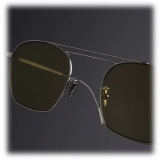 Cutler & Gross - 0004 Aviator Sunglasses - Rhodium - Luxury - Cutler & Gross Eyewear