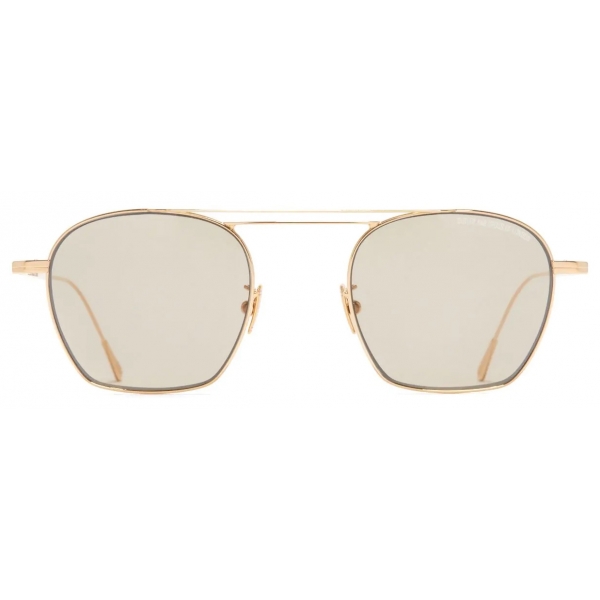 Cutler & Gross - 0004 Aviator Sunglasses - Gold 18K - Luxury - Cutler & Gross Eyewear