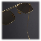 Cutler & Gross - 0004 Aviator Sunglasses - Gold 18K - Luxury - Cutler & Gross Eyewear