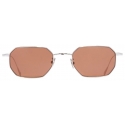 Cutler & Gross - 0005 Round Sunglasses - Rhodium - Luxury - Cutler & Gross Eyewear