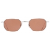 Cutler & Gross - 0005 Round Sunglasses - Rhodium - Luxury - Cutler & Gross Eyewear