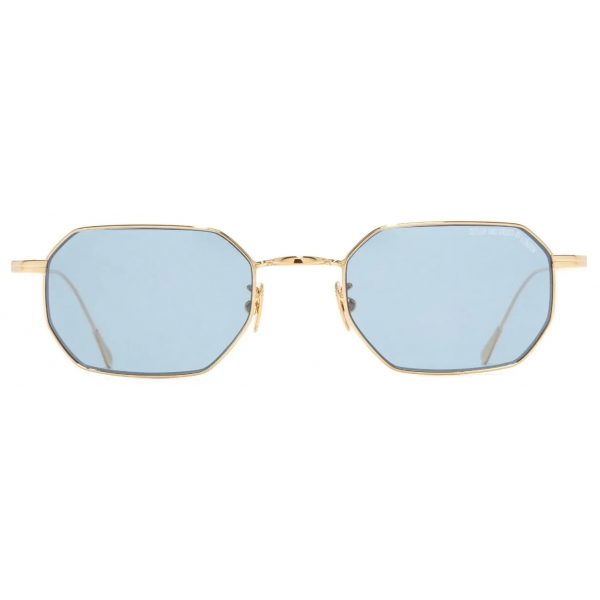Cutler & Gross - 0005 Round Sunglasses - Gold 18K - Luxury - Cutler & Gross Eyewear