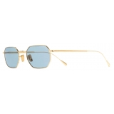 Cutler & Gross - 0005 Round Sunglasses - Gold 18K - Luxury - Cutler & Gross Eyewear